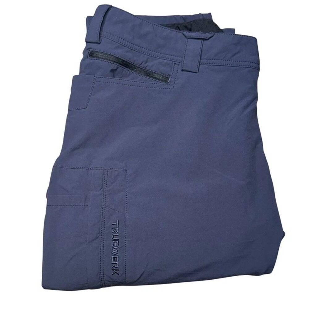 Truewerk T1 Werkpant Mens Size 42 Blue Cargo Work Pants Size Stretch Tactical